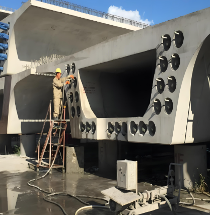 城西压浆料施工流程及注意事项